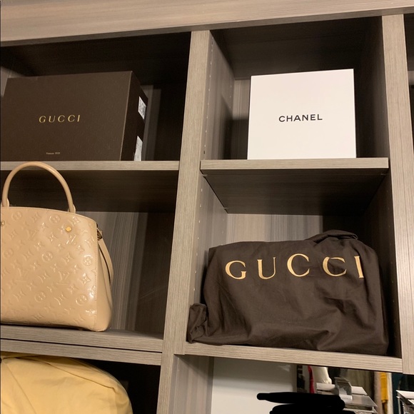 Authentic rose gold Gucci patent bag sold out rare - Picture 2 of 5